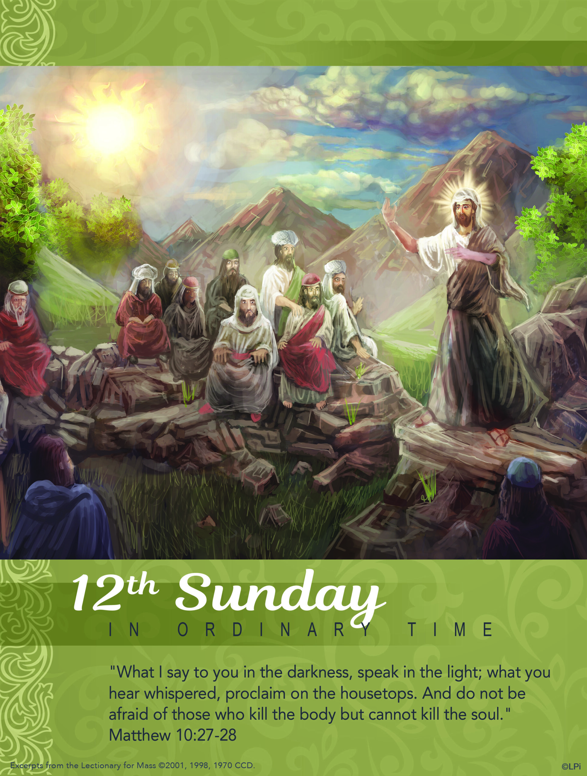 Pastor's Letter | 12th Sunday in Ordinary Time | Queen of Apostles ...