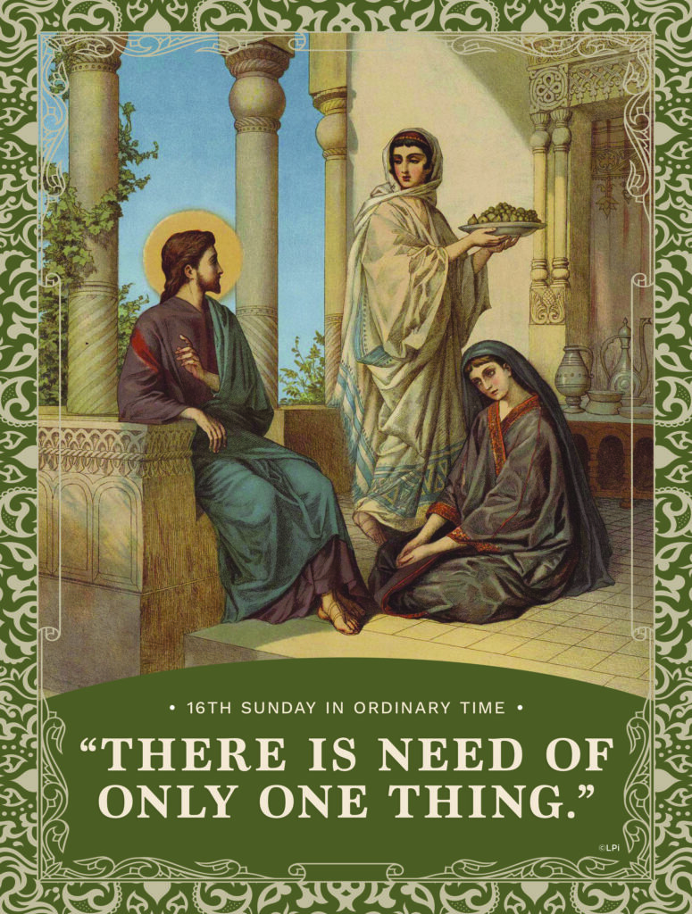 Pastor's Letter | 16th Sunday in Ordinary Time | Queen of Apostles ...