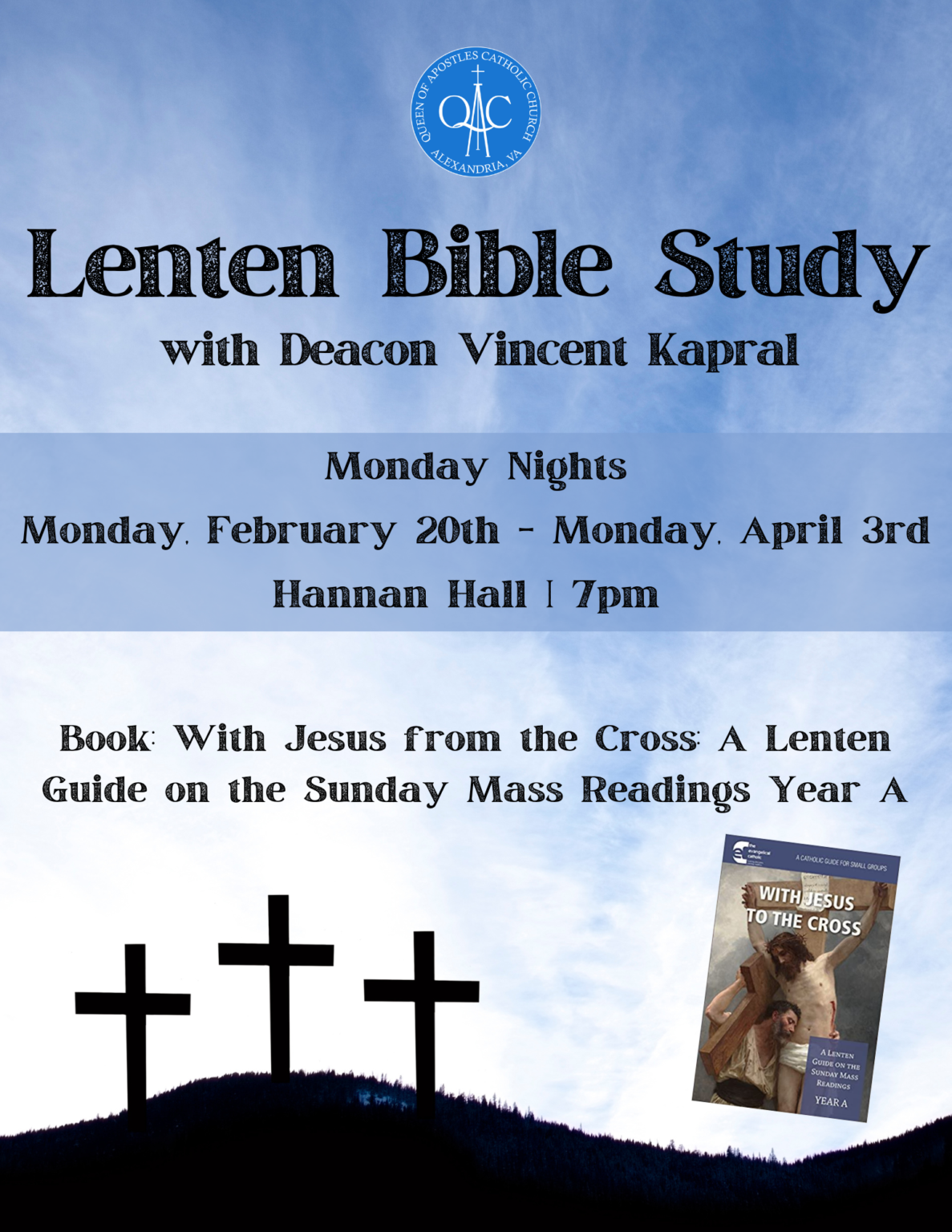 Lenten Bible Study 2023 Queen of Apostles Catholic Church