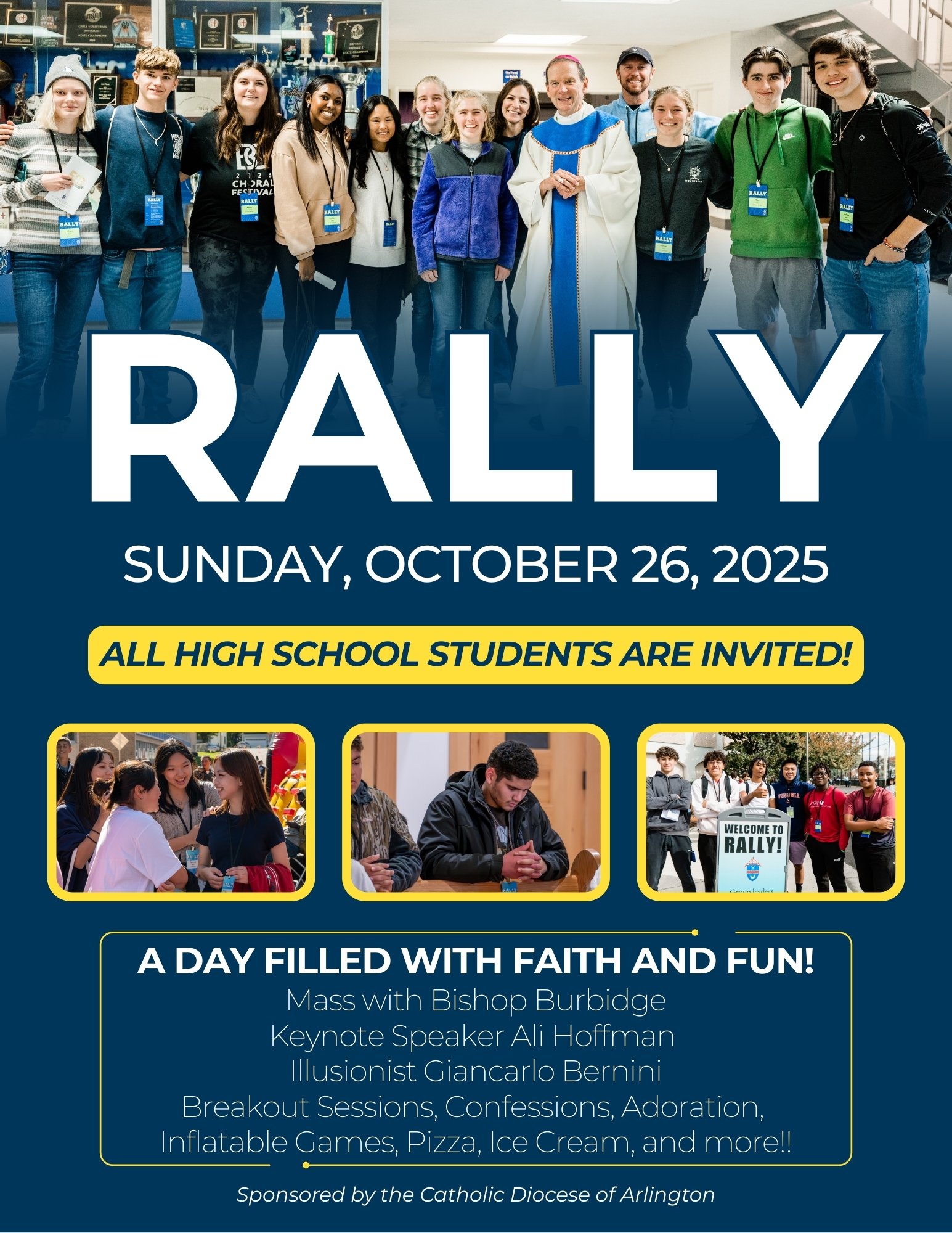 RALLY Event | Queen of Apostles Catholic Church